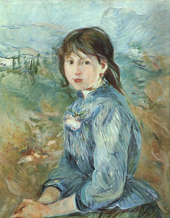 Berthe Morisot The Little Girl from Nice China oil painting art